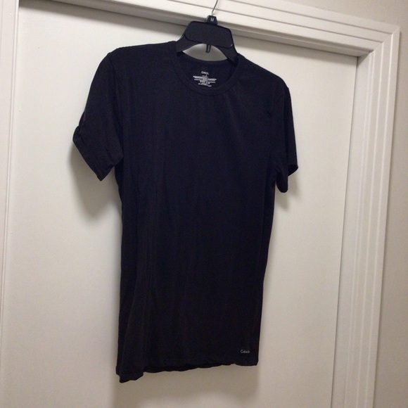 Mens Set of 2 Calvin Klein Cotton Classics Crewneck T-shirts - Picture 2 of 4